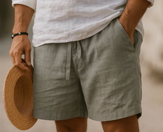Saro | Chique linnen short