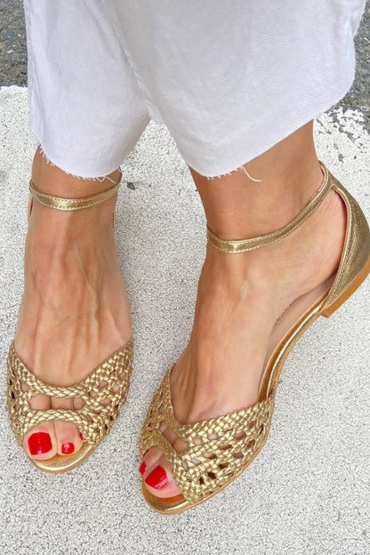 Chloé | Woven Vintage Sandals