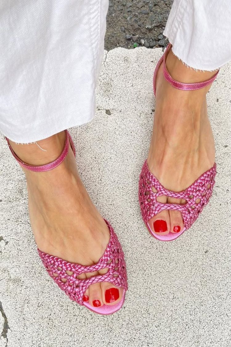 Chloé | Woven Vintage Sandals