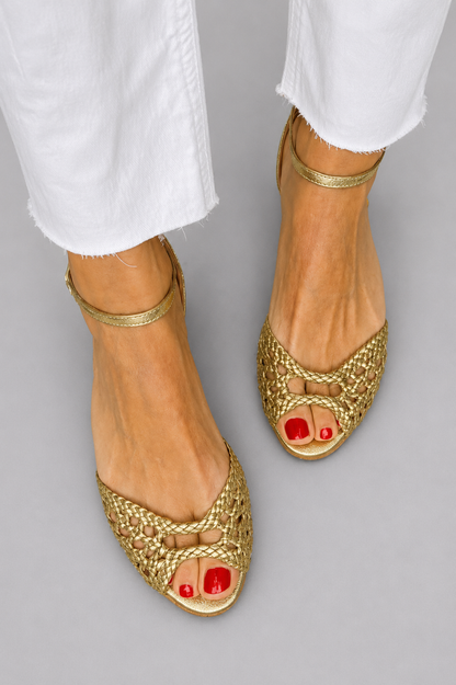 Chloé | Woven Vintage Sandals